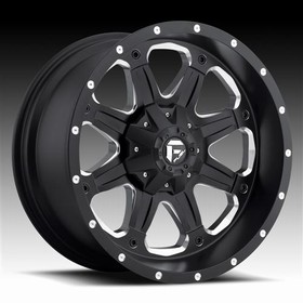 FUEL Off-Road D534 Boost, 17x9 Wheel with 8 on 6.5 Bolt Pattern - Black Machined - D53417908245